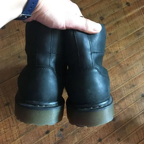 Dr Martens black lace up Nashville lace up boots