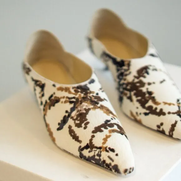 Earth by Kiki Price – Luxurious Pony-Skin Loafers, New in Box