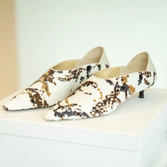 Earth by Kiki Price – Luxurious Pony-Skin Loafers, New in Box
