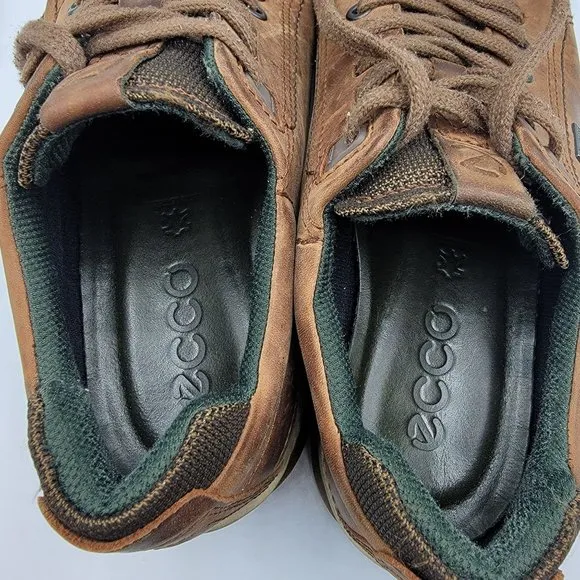 Ecco Byway Tred GTX Sneakers Mens 6 Goretex Shoes Brown Outdoor Casual Lace Up