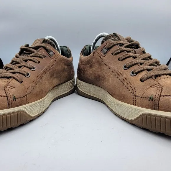 Ecco Byway Tred GTX Sneakers Mens 6 Goretex Shoes Brown Outdoor Casual Lace Up