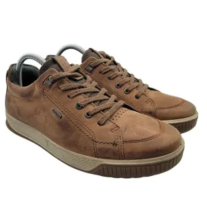 Ecco Byway Tred GTX Sneakers Mens 6 Goretex Shoes Brown Outdoor Casual Lace Up