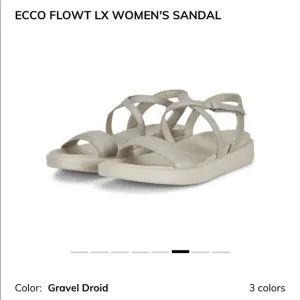 ECCO Flowt Lx Leather Ankle Sandals.