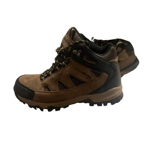 Eddie Bauer Men’s Hiking Boots - Style Brighton - Color Brown size 8 1/2