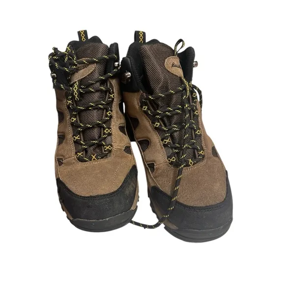 Eddie Bauer Men’s Hiking Boots - Style Brighton - Color Brown size 8 1/2