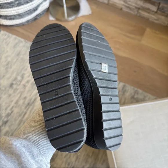 Eileen Fisher Black Knit Flats