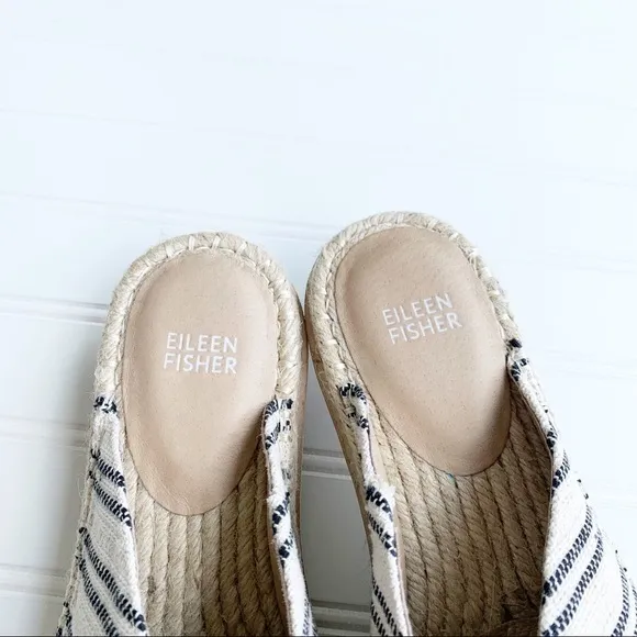 Eileen Fisher Milly Espadrille Slide Sandals