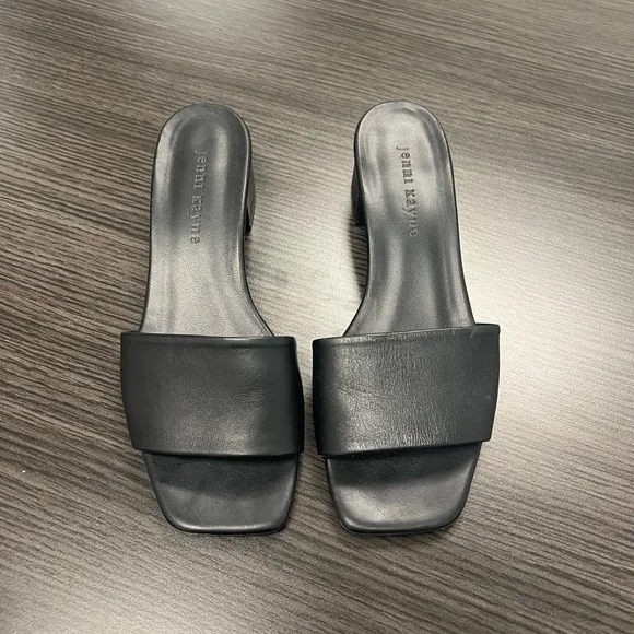 Elegant Black Women's Slide Sandals
