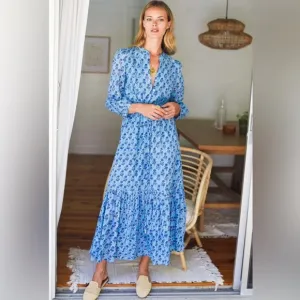 Emerson Fry Frances Midi Dress Little Marigolds India Collection