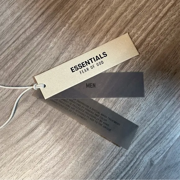 Essentials Fear Of God Beige Hoodie
