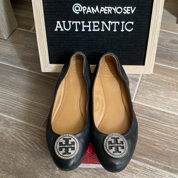 EUC • Tory Burch Liana Ballet Flats