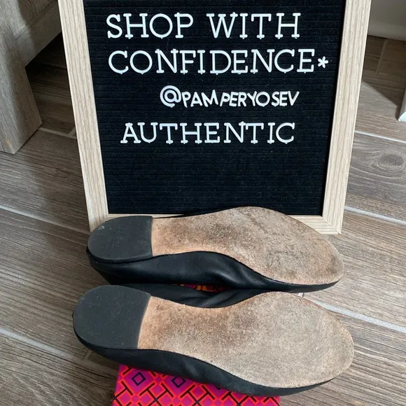 EUC • Tory Burch Liana Ballet Flats