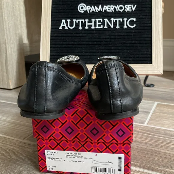 EUC • Tory Burch Liana Ballet Flats