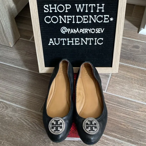 EUC • Tory Burch Liana Ballet Flats