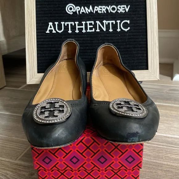 EUC • Tory Burch Liana Ballet Flats