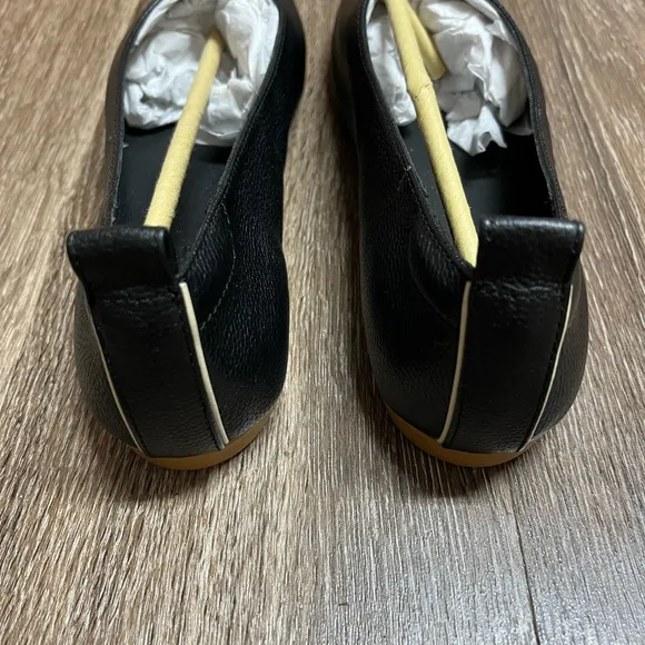 Everlane The Day Glove Flats Black Leather NWOB
