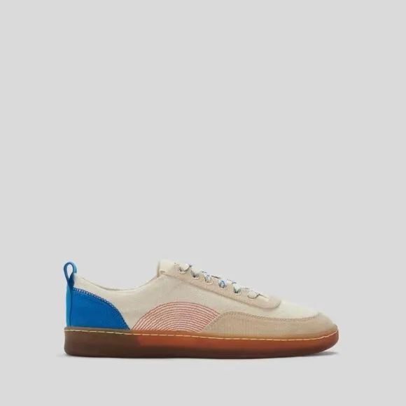 Everlane The Tread-Bare Sneaker Canvas Lapis Blue / Classic Red Men 11 Women 13