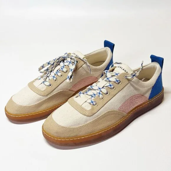 Everlane The Tread-Bare Sneaker Canvas Lapis Blue / Classic Red Men 11 Women 13