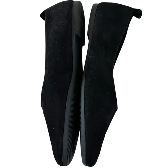 EVERLANE Women's The Day Glove Ballet Flats in Black Suede-Size 8
