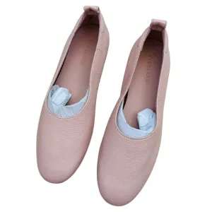 EVERLANE Women’s The Day Glove Leather Ballet Flats in pale pink-Size 9