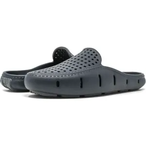 Floafers Sunset Slide Men's Black Asphalt Slip-On Comfort Loafer Sandals KHD250