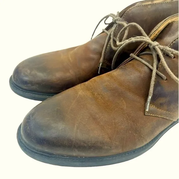 Florsheim Comfortechnology Leather Lace Up Chukka Boots