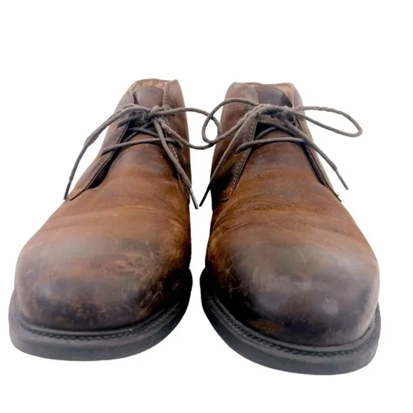 Florsheim Comfortechnology Leather Lace Up Chukka Boots