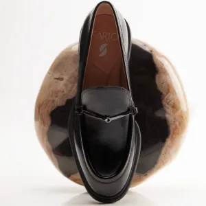 Franco Sarto Eda Bit Buckle Leather Loafers (WIDE)