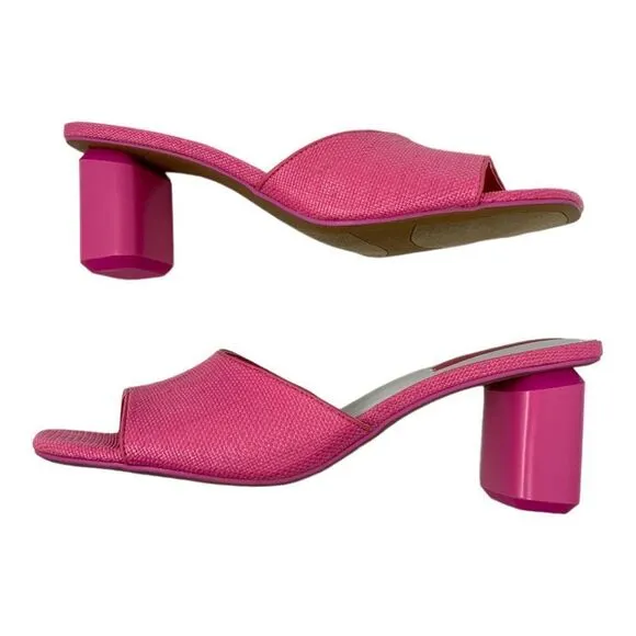 Franco Sarto Linley Slide Sandals Pink Size 6 NWT $110 MSRP