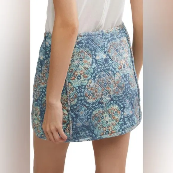 free people darla quilted mini skirt - 4