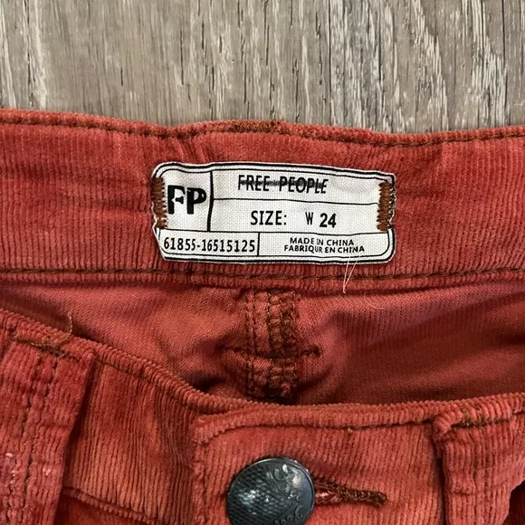 Free People Karma Cord  exaggerate Flare Jeans