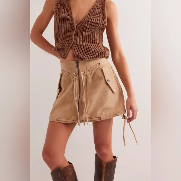 Free people Sierra Mini Skirt