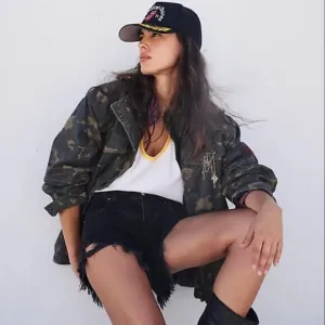 Free People We The Free Westwood Hi-Low Shorts in Punky