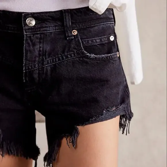 Free People We The Free Westwood Hi-Low Shorts in Punky