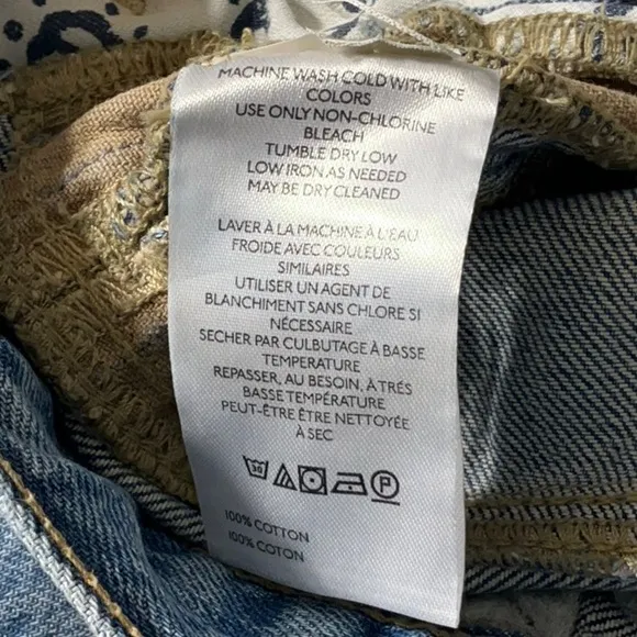 FREE PEOPLE We The Free Zambi Slouchy Jean 26 $228 Retail