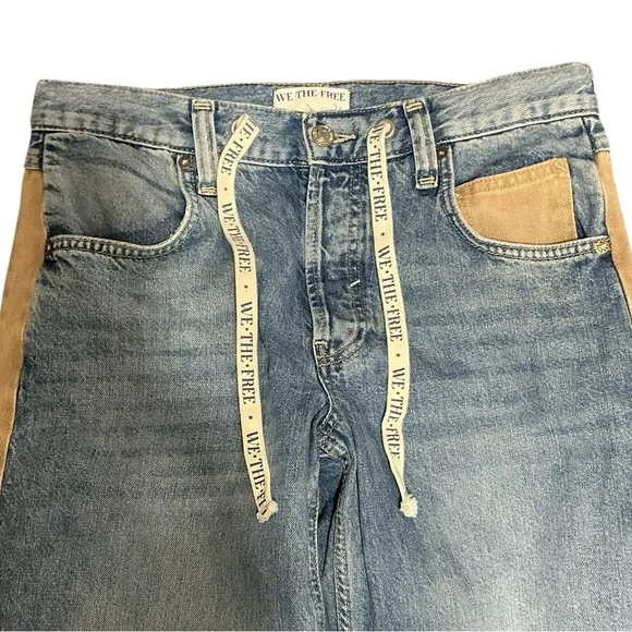 FREE PEOPLE We The Free Zambi Slouchy Jean 26 $228 Retail