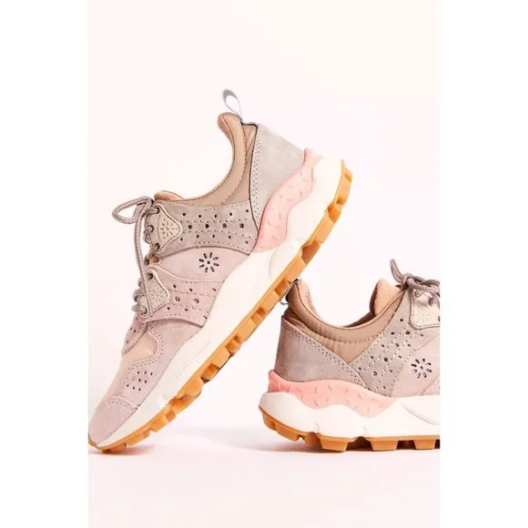 Free People x Flower Mountain Wesley Suede Sneakers $240