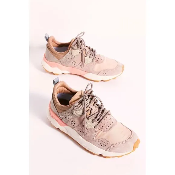 Free People x Flower Mountain Wesley Suede Sneakers $240