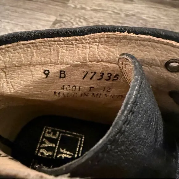 Frye Carson Lace Up Boots
