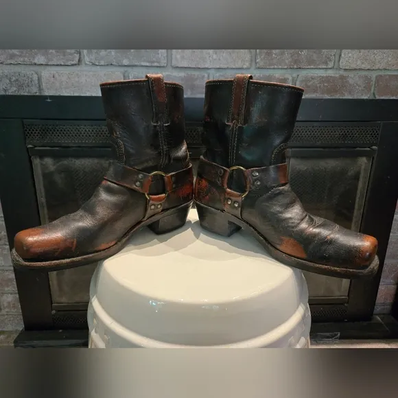 Frye Harness Boots Size 9