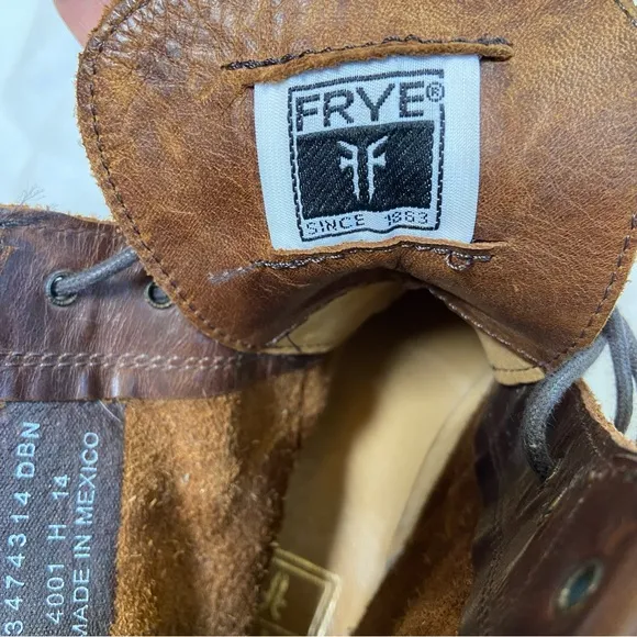 Frye Lace Up Boots