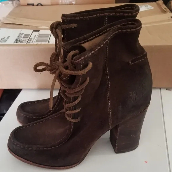 Frye Lace Up Boots