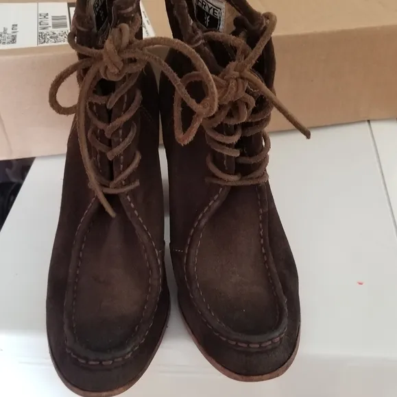 Frye Lace Up Boots