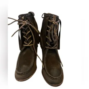 Frye Parker Fringe short Bootie