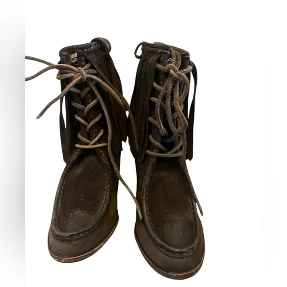 Frye Parker Fringe short Bootie