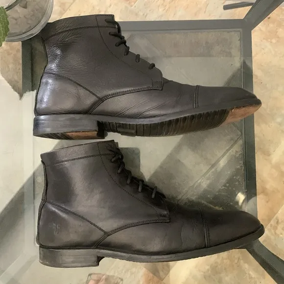 FRYE SAM LACE-UP MENS BOOTS