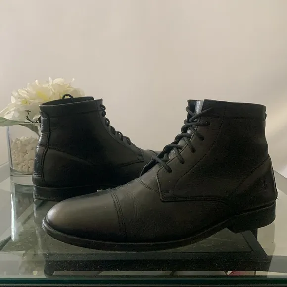 FRYE SAM LACE-UP MENS BOOTS
