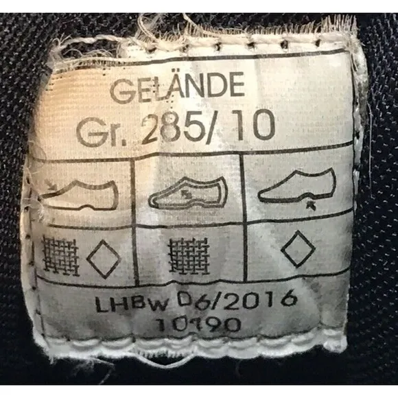 GELÄNDE Sneakers German Style Top Outdoor Sport Shoes Gr. 44 UK 10 28,5 cm US 11