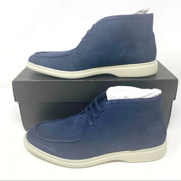 George Brown Foster Lace-Up Chukka Boots Atlantic