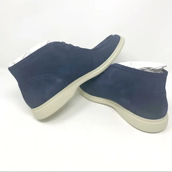 George Brown Foster Lace-Up Chukka Boots Atlantic